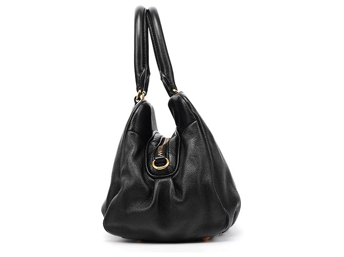 Marc by Marc Jacobs Borsa Bowling 2-Way Classic Q in pelle nera - vista 2