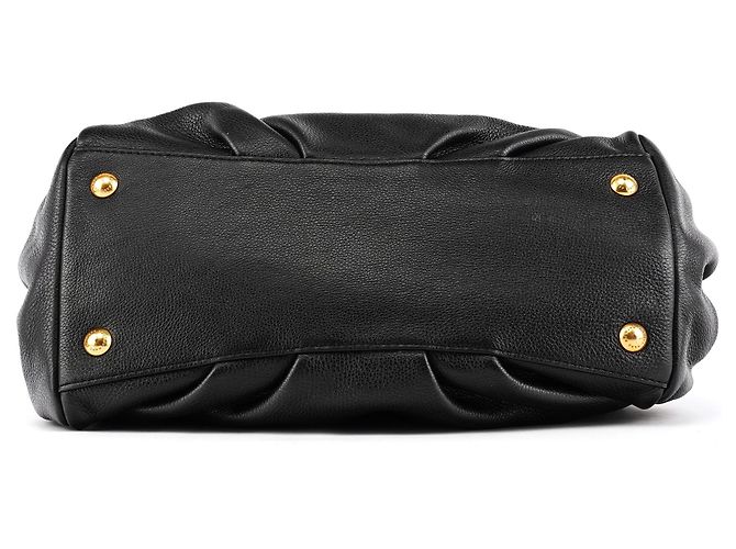 Marc by Marc Jacobs Borsa Bowling 2-Way Classic Q in pelle nera - vista 5