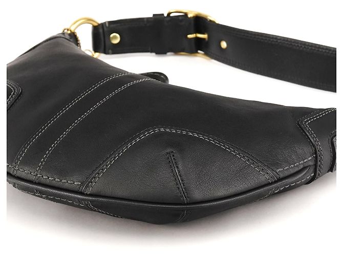 Coach Borsa a tracolla Ergo Hobo in pelle nera 11372 - vista 10
