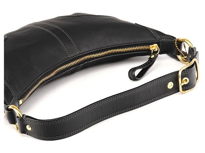 Coach Borsa a tracolla Ergo Hobo in pelle nera 11372 - vista 11