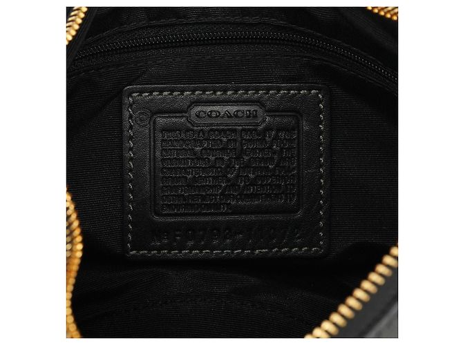 Coach Borsa a tracolla Ergo Hobo in pelle nera 11372 - vista 12