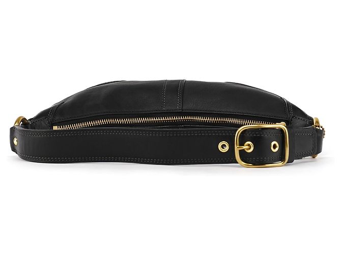 Coach Borsa a tracolla Ergo Hobo in pelle nera 11372 - vista 4
