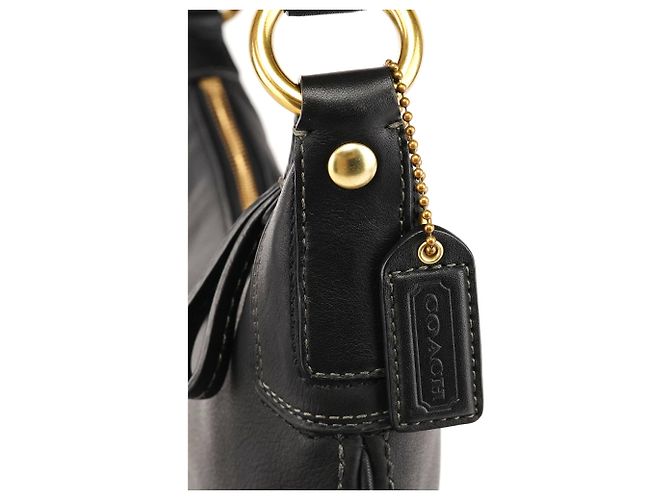 Coach Borsa a tracolla Ergo Hobo in pelle nera 11372 - vista 6