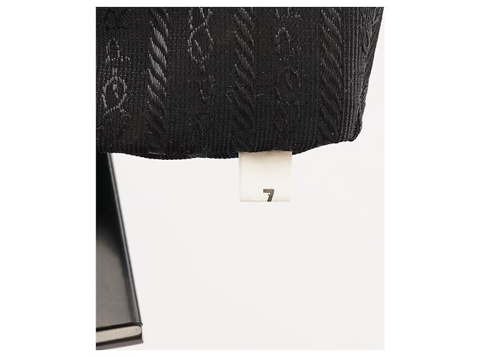 Prada Borsa a tracolla B7451 Black Tessuto Spazzolato Nylon - vista 14