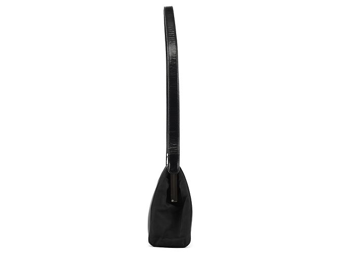 Prada Borsa a tracolla B7451 Black Tessuto Spazzolato Nylon - vista 2