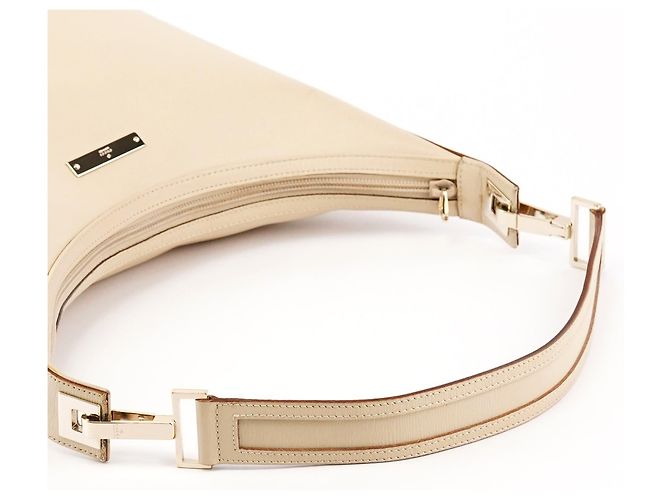 Gucci 001 4204 Borsa a spalla singola in pelle Ivory - vista 11