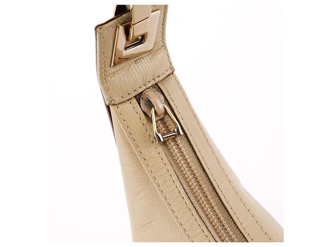 Gucci 001 4204 Borsa a spalla singola in pelle Ivory - vista 12