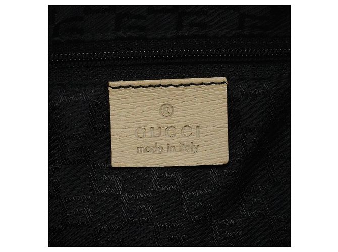 Gucci 001 4204 Borsa a spalla singola in pelle Ivory - vista 13