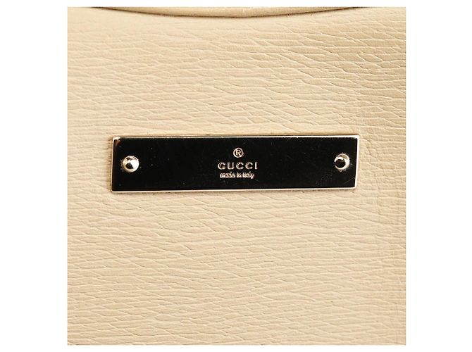Gucci 001 4204 Borsa a spalla singola in pelle Ivory - vista 6