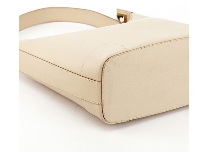 Gucci 001 4204 Borsa a spalla singola in pelle Ivory - vista 9