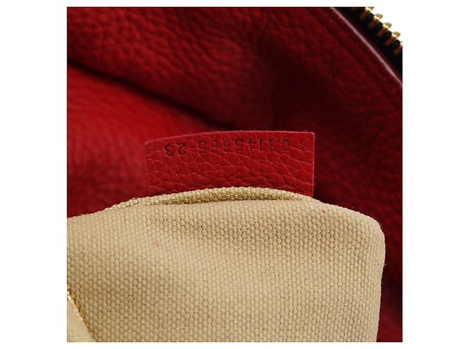 Borsa tote Chloé in pelle rossa - vista 15