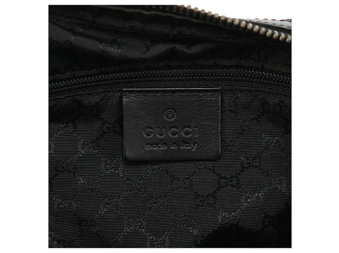 Gucci Borsa a tracolla 01234 Anthracite Denim Sherry Line - vista 11