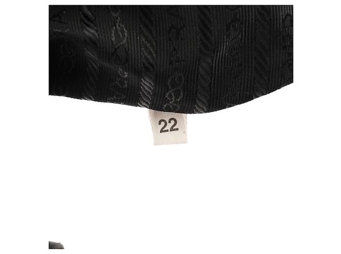 Prada Borsa a tracolla in nylon nero - vista 13