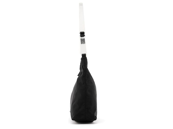 Prada Borsa a tracolla in nylon nero - vista 2