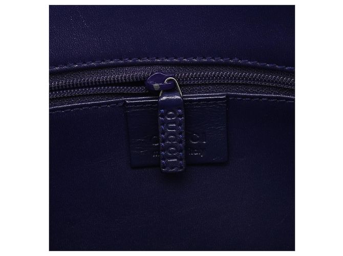Gucci 002 1099 Borsa tote in raso blu reale - vista 12