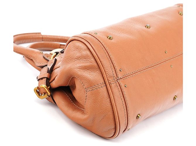 Chloé Borsa a tracolla Paddington in pelle tan - vista 11