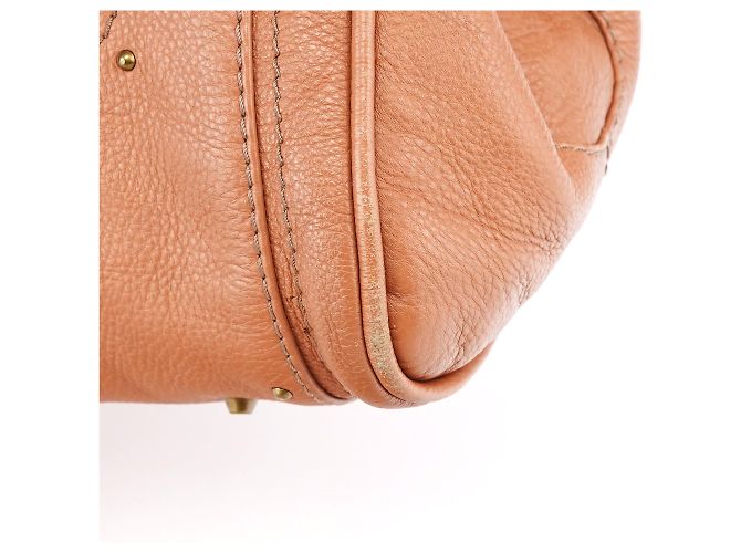 Chloé Borsa a tracolla Paddington in pelle tan - vista 14