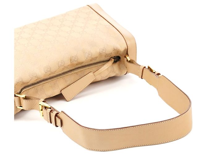 Gucci 001 2058 Borsa a Tracolla GG Beige - vista 11