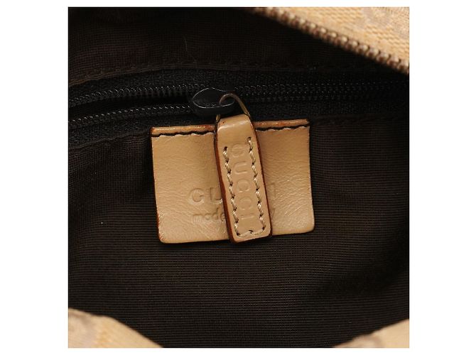 Gucci 001 2058 Borsa a Tracolla GG Beige - vista 15