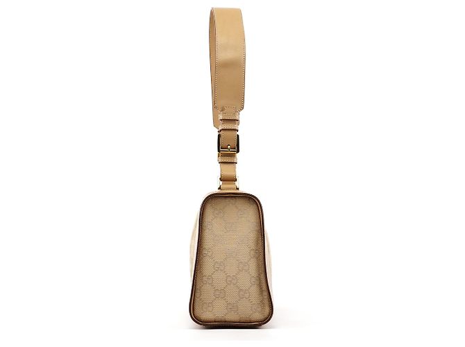Gucci 001 2058 Borsa a Tracolla GG Beige - vista 2