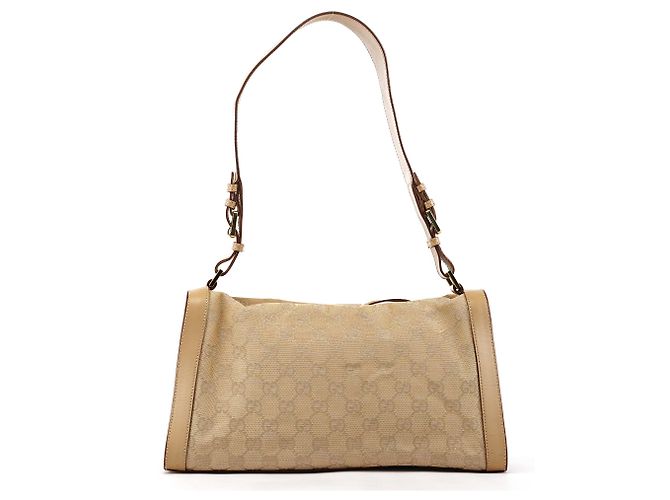 Gucci 001 2058 Borsa a Tracolla GG Beige - vista 3