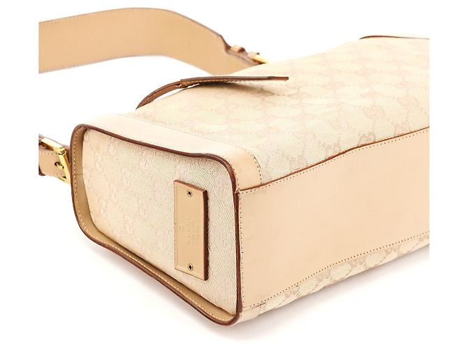 Gucci 001 2058 Borsa a Tracolla GG Beige - vista 9