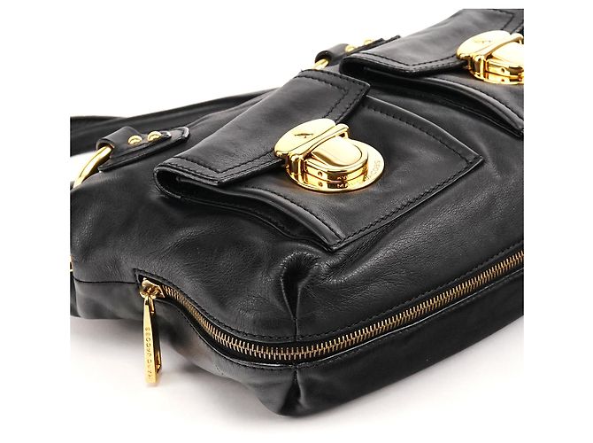 Marc Jacobs Borsa 2-Way multiptasca in pelle nera - vista 7