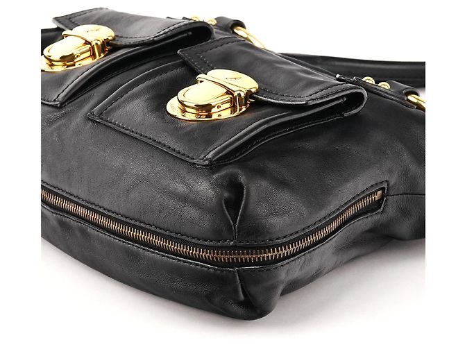 Marc Jacobs Borsa 2-Way multiptasca in pelle nera - vista 8