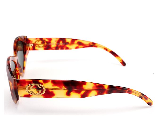 Gafas de sol Gucci GG2195/S Cat Eye Doradas - vista 3