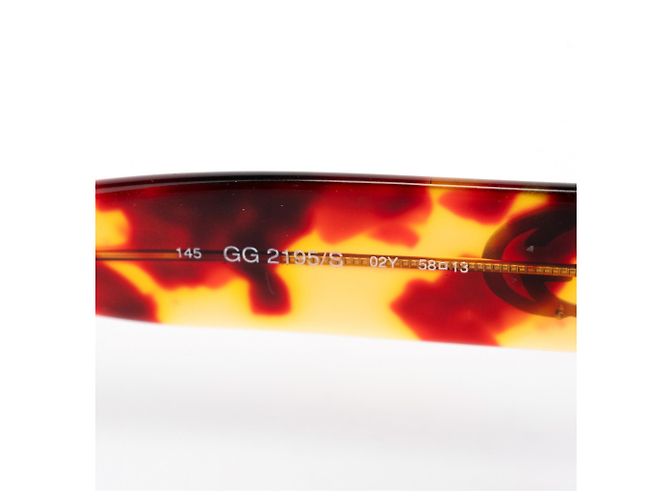Gafas de sol Gucci GG2195/S Cat Eye Doradas - vista 6