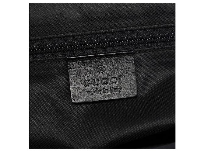 Gucci Borsa Tote Black GG Dual Pocket - vista 13