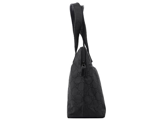 Gucci Borsa Tote Black GG Dual Pocket - vista 2
