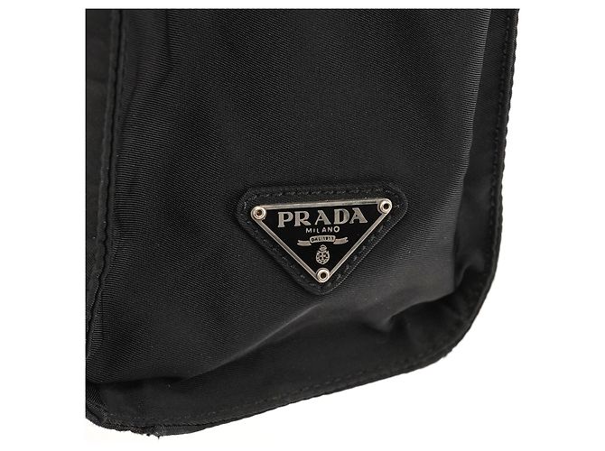 Prada Borsa Tote City in Tessuto nera - vista 4