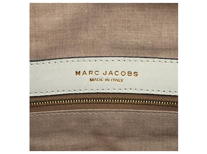 Marc Jacobs Saco Tote Stam em pele acolchoada cinzenta - vista 12