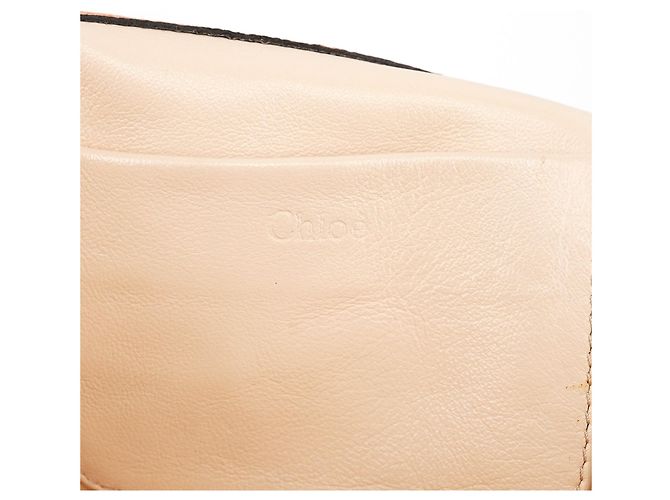 Chloé Borsa a tracolla Elsie in pelle rosa tenue - vista 10
