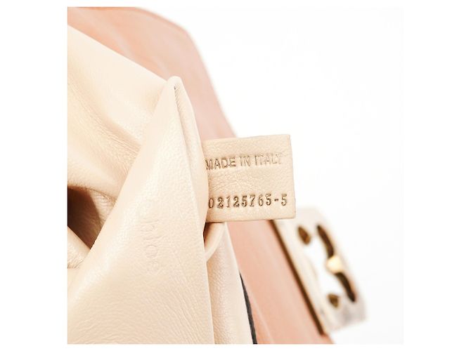 Chloé Borsa a tracolla Elsie in pelle rosa tenue - vista 11