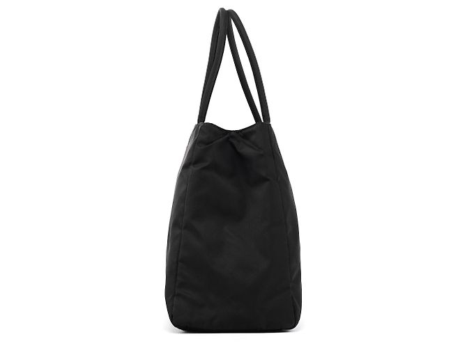 Prada Borsa Tote City B3864 Black Tessuto - vista 2