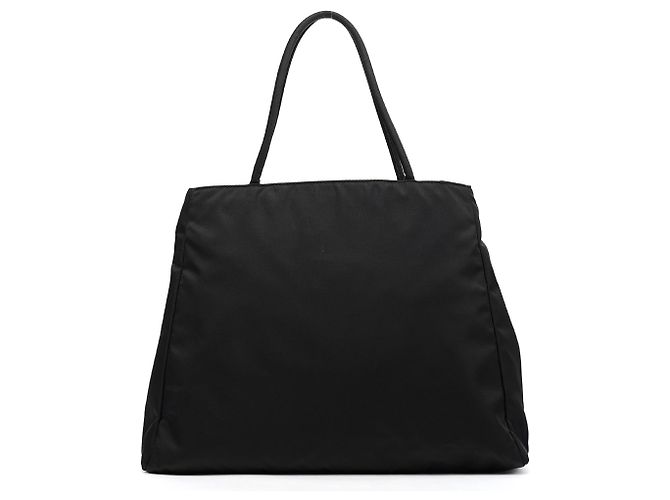 Prada Borsa Tote City B3864 Black Tessuto - vista 3