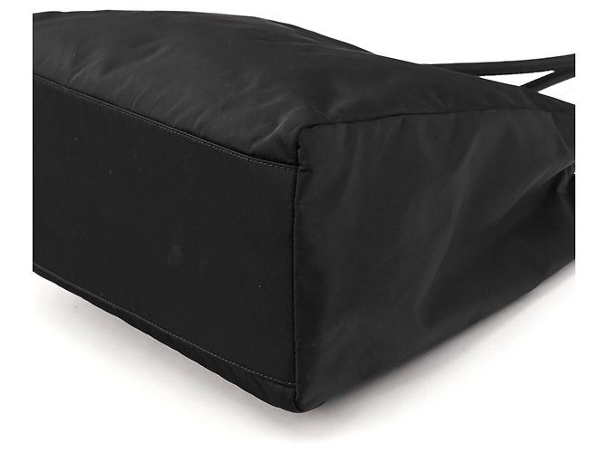 Prada Borsa Tote City B3864 Black Tessuto - vista 7