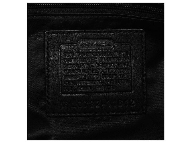 Coach Borsa a tracolla Ergo Hobo 11612 in pelle nera - vista 11