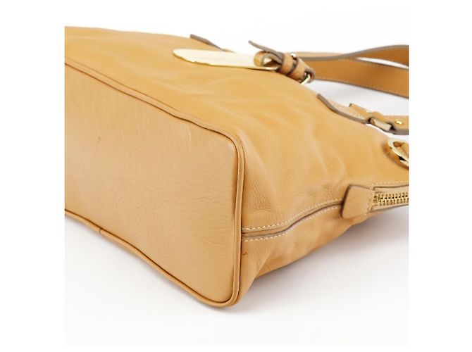 Mulberry mala 2-Way em couro bege - vista 11
