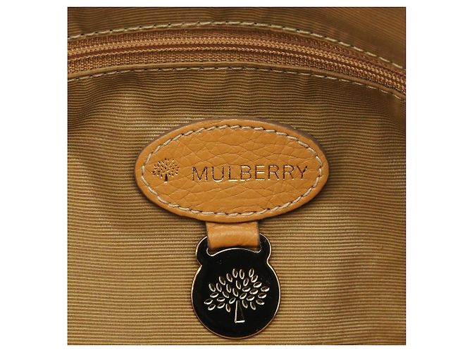 Mulberry mala 2-Way em couro bege - vista 13