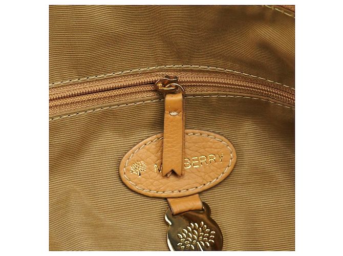 Mulberry mala 2-Way em couro bege - vista 14