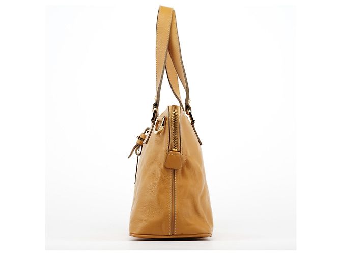 Mulberry mala 2-Way em couro bege - vista 2