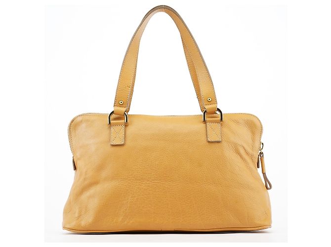 Mulberry mala 2-Way em couro bege - vista 3