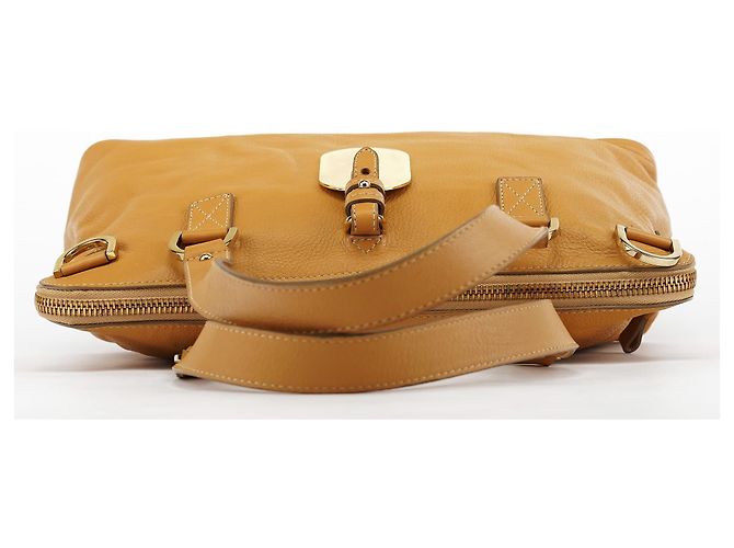 Mulberry mala 2-Way em couro bege - vista 4