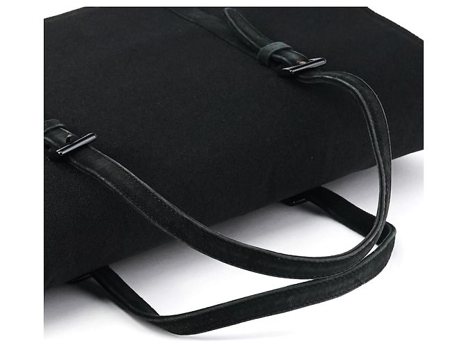 Prada Borsa Tote B6686 Black Tessuto Nylon Mesh - vista 10