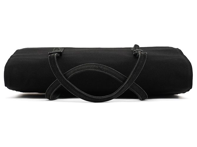 Prada Borsa Tote B6686 Black Tessuto Nylon Mesh - vista 4