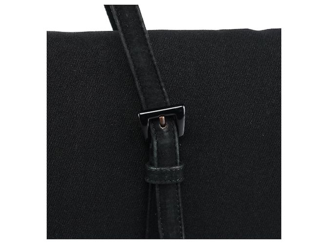 Prada Borsa Tote B6686 Black Tessuto Nylon Mesh - vista 6