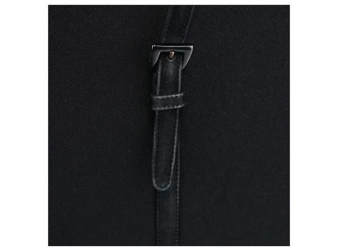 Prada Borsa Tote B6686 Black Tessuto Nylon Mesh - vista 7